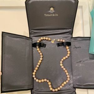 Tiffany & Co Ziegfeld Pink Pearls RETIRED in BOX